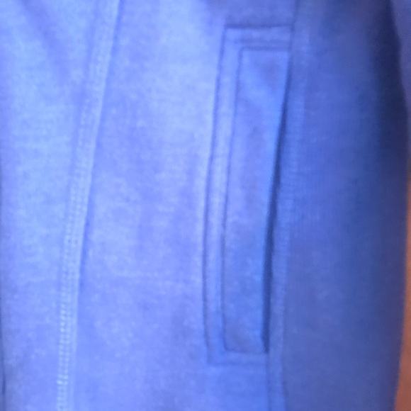 MPG hooded sweatshirt jacket. Purple. Size Small - Picture 4 of 4